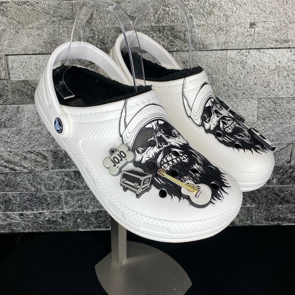 Crocs Classic Lined Clog - Luke Combs Skully M6/W8 - Picture 2 of 11